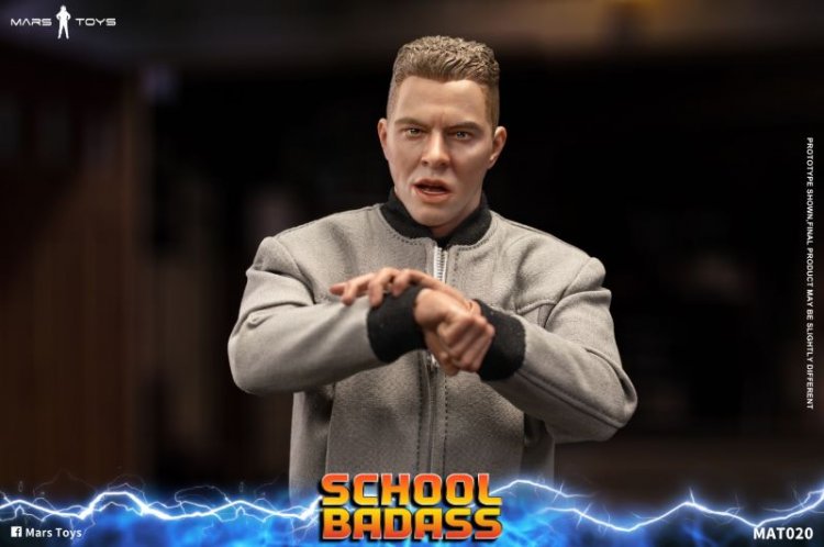 Biff School Badass 1/6 Scale 12 Action Figure Mars Toys Biff