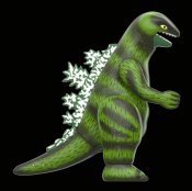 Godzilla Marusan Japanese Tin Toy Retro Reproduction