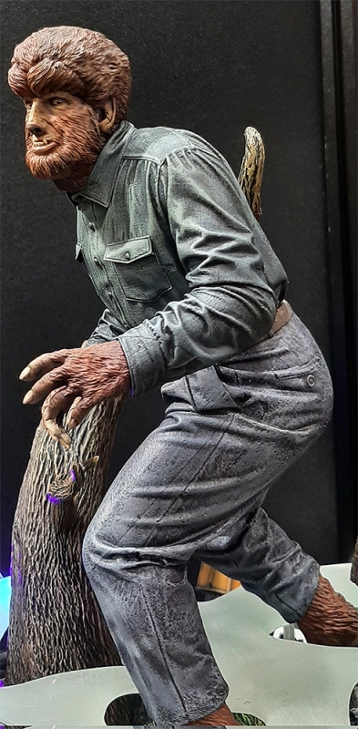 Wolf Man 1941 1/8 Scale Model Kit by X-Plus Japan Lon Chaney Jr. Universal Monsters - Click Image to Close