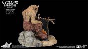 7th Voyage of Sinbad Cyclops 1/8 Scale Barbecue Diorama by Star Ace