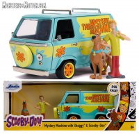 Scooby-Doo Mystery Machine 1/24 Scale Diecast Replica with Figures