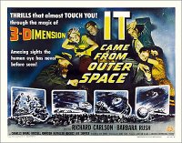 IT Came from Outer Space 1953 Style "A" Half Sheet Poster Reproduction