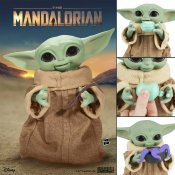 Star Wars Mandalorian Galactic Snackin Grogu The Child Animatronic Toy Figure