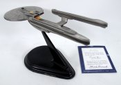 Star Trek U.S.S. Excelsior Large Scale Pewter Replica Franklin Mint