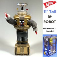 Lost In Space Golden B-9 Robot Electronic Action Figure EXCLUSIVE