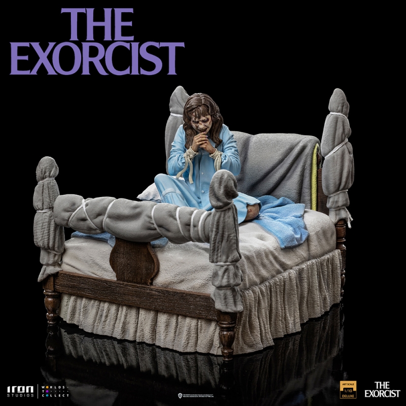 Exorcist 1973 Possessed Regan MacNeil Deluxe 1/10 Scale Statue - Click Image to Close