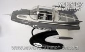 Supercar 9 Inch B&W Die Cast Car Gerry Anderson