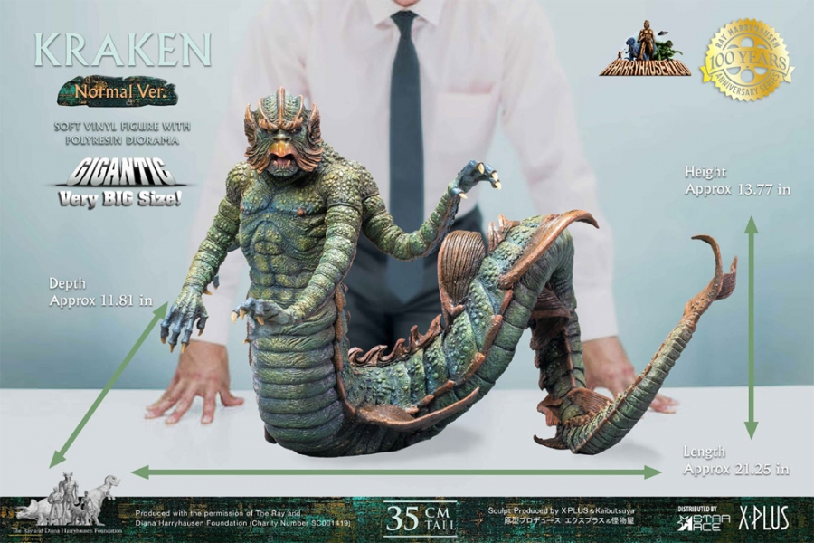 Clash of the Titans 1980 Kraken Statue by Star Ace Ray Harryhausen - Click Image to Close