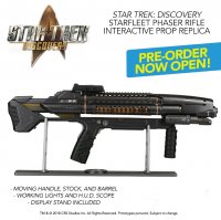 Star Trek Discovery Starfleet Phaser Rifle Interactive Prop Replica