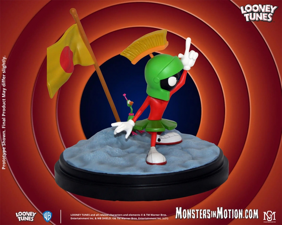 Looney Tunes Marvin The Martian 1/6 Scale Collectible Statue - Click Image to Close