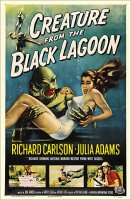 Creature From The Black Lagoon 1954 Reproduction Poster 27X41