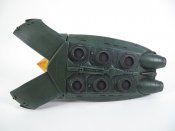 Godzilla Vs. Biollante 1989 Super X-2 Spaceship 9 Inch Model Built and Painted