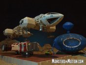 Space 1999 Rescue Eagle Transporter 12" Die Cast Earthbound Deluxe Set