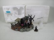 Hawthorne Village Fortune Teller Campsite Halloween Display Universal Monsters