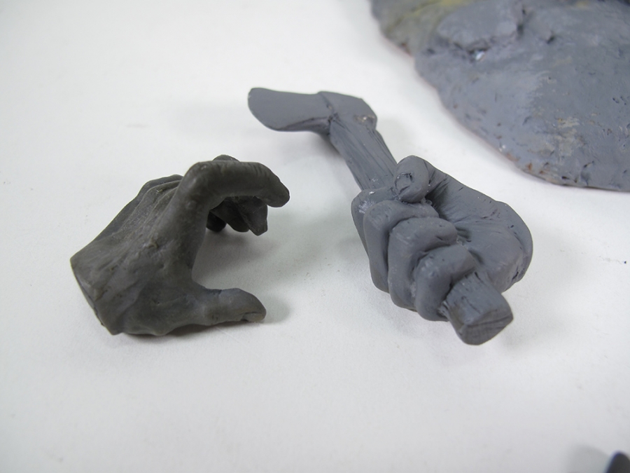 Monster On The Campus 1958 Original Master Sculpt for 1/6 Scale Model Kit - Click Image to Close