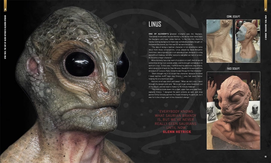 Star Trek: The Art of Glenn Hetrick's Alchemy Studios Hardcover Book Face Off - Click Image to Close