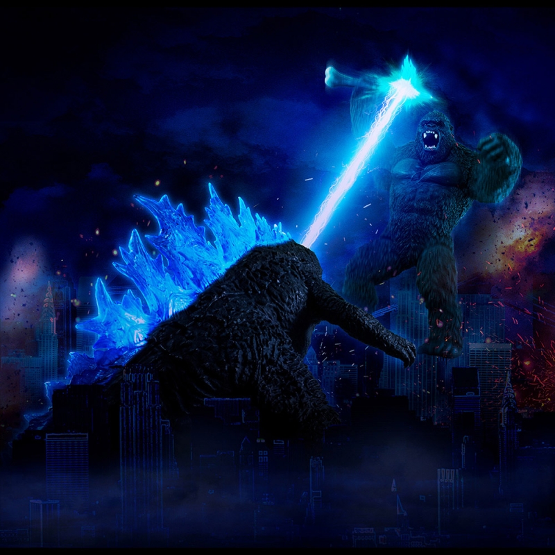 Godzilla Vs. Kong King Kong UA Monsters Figure by Megahouse - Click Image to Close