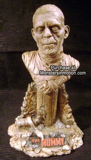 The Mummy 1/4 Resin Model Assembly Bust