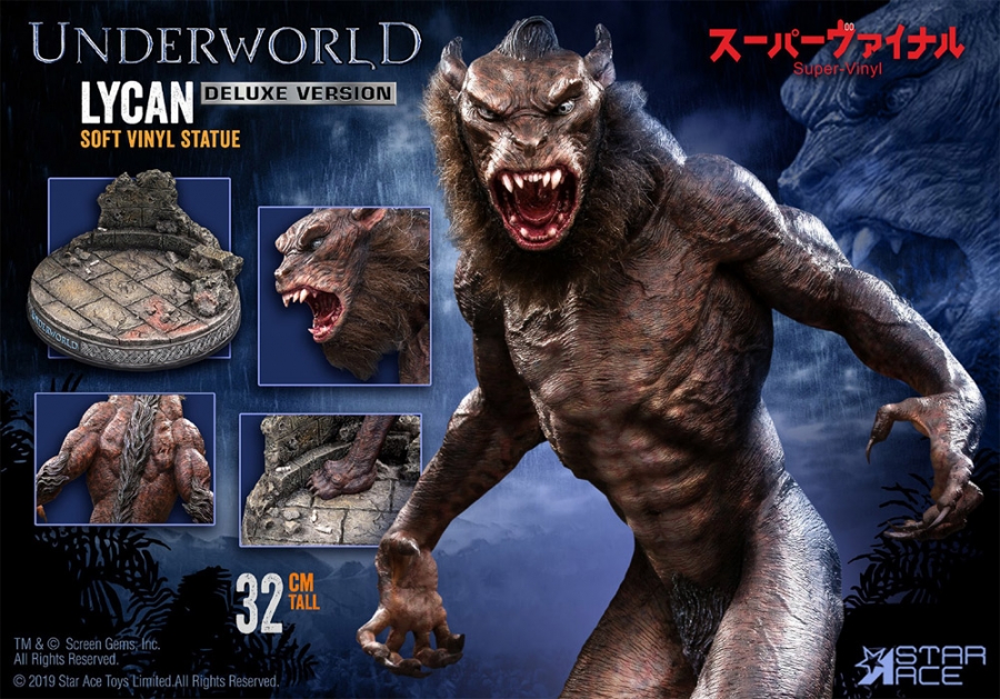 Underworld Lycan 1/6 Scale Deluxe Soft Vinyl Statue by Star Ace - Click Image to Close