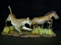 3 Toed Horse vs Saber Tooth Machairodus Model Kit SPECIAL ORDER