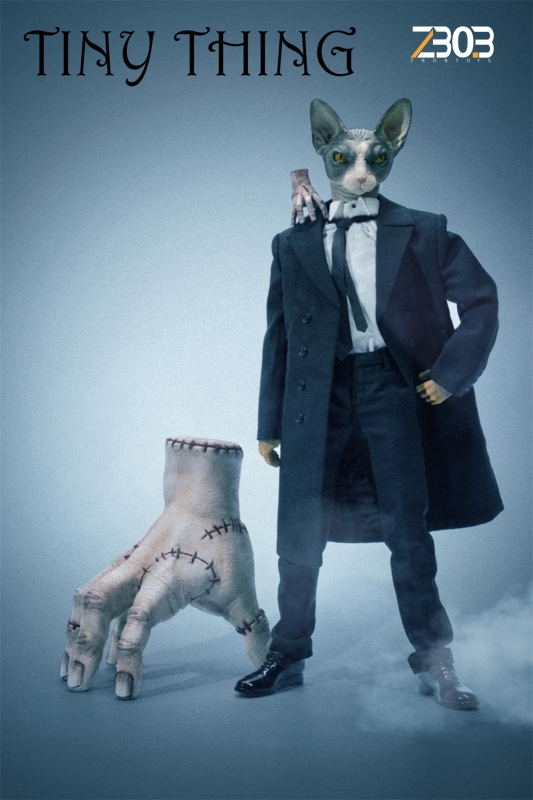 Thing and Tiny Thing Resin Figure Set - Click Image to Close