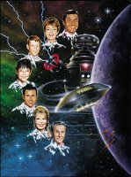 Lost In Space Classic Family Lithograph