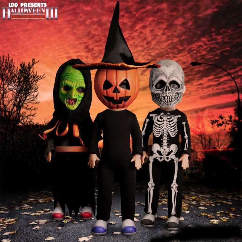 Halloween III Living Dead Doll Trick-or-Treaters Boxed Set - Click Image to Close
