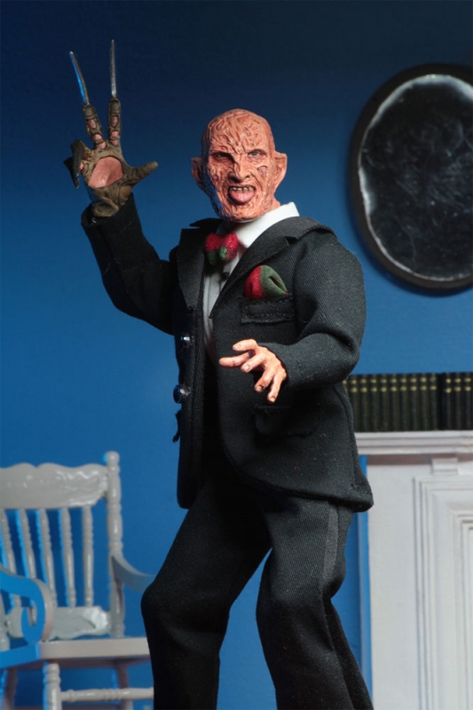 Nightmare On Elm Street Part 3 Freddy 8" Clothed Action Figure - Click Image to Close