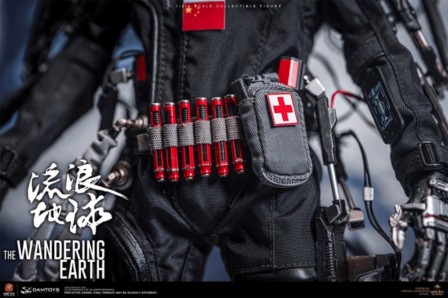 Wandering Earth CN171-11 Rescue Unit Zhou Qian 1/6 Scale Figure by Dam Toys - Click Image to Close