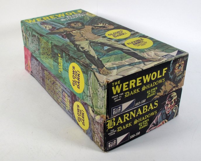 Dark Shadows Barnabas Vampire and Werewolf Original Vintage