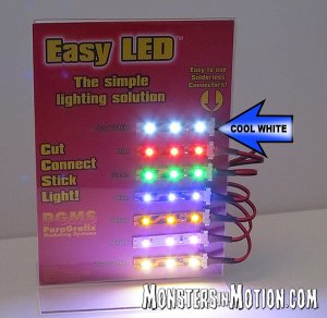 Easy LED Lights 24 Inches (60cm) 36 Lights in COOL WHITE