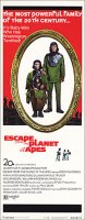 Escape from the Planet of the Apes Repro Insert Poster 14X36