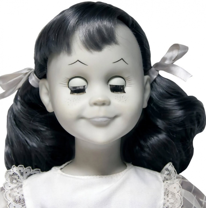 Twilight Zone Talky Tina 18-Inch Prop Replica Doll - Click Image to Close