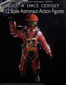 2001: A Space Odyssey Dave Bowman Red Astronaut Spacesuit 1/12 Scale Figure (6" Executive Collection)