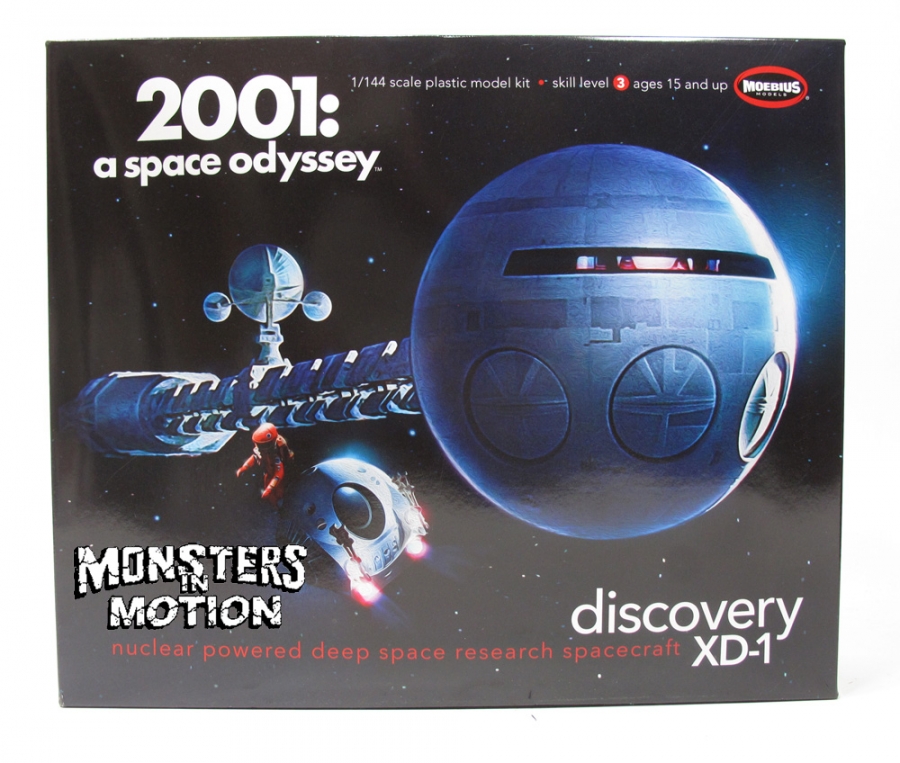 2001: A Space Odyssey Discovery 1/144 Scale Model Kit Moebius - Click Image to Close
