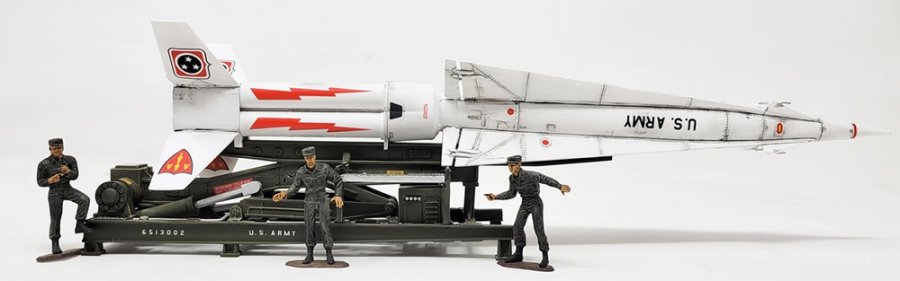 Boeing Nike Hercules Missile US Army 1/40 Scale Revell Reissue Model Kit by Atlantis - Click Image to Close