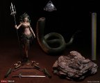 Medusa 1/6 Scale Figure Gold Version TB League