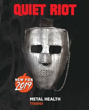 Quiet Riot Metal Health Injection Plastic Mask
