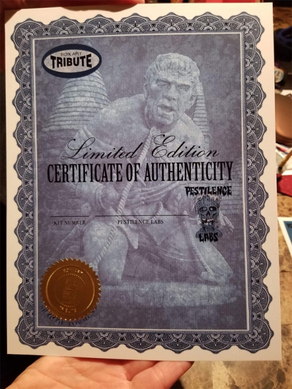 Hunchback Aurora Box Art Tribute BUILD-UP #11 by Jeff Yagher - Click Image to Close