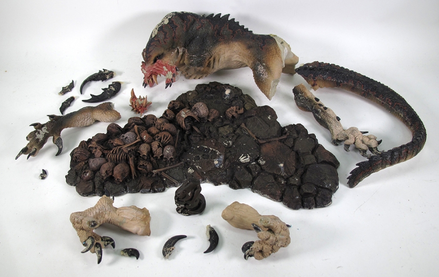 Relic 1997 Mbwun Kathoga Museum Monster Painted Model Kit - Click Image to Close