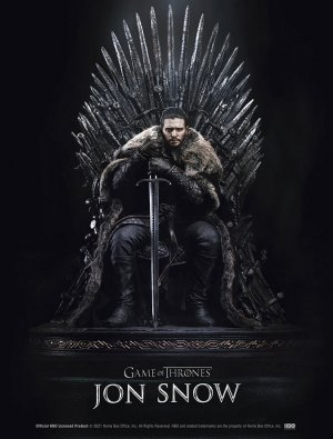 Game Of Thrones Jon Snow on Throne 1/4 Scale Statue by Blitzway / Prime 1