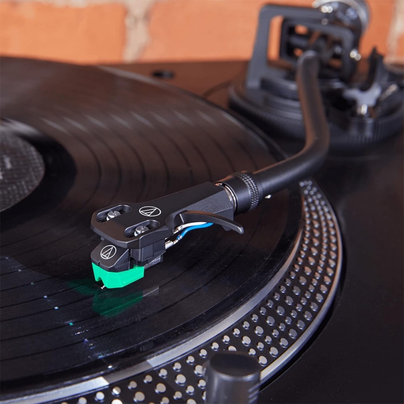 Audio Technica AT-LP120XBT-USB-BK Bluetooth Wireless USB Turntable - Direct Drive - Manual (Black) - Click Image to Close