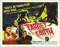 Target Earth 1954 Half Sheet Poster Reproduction