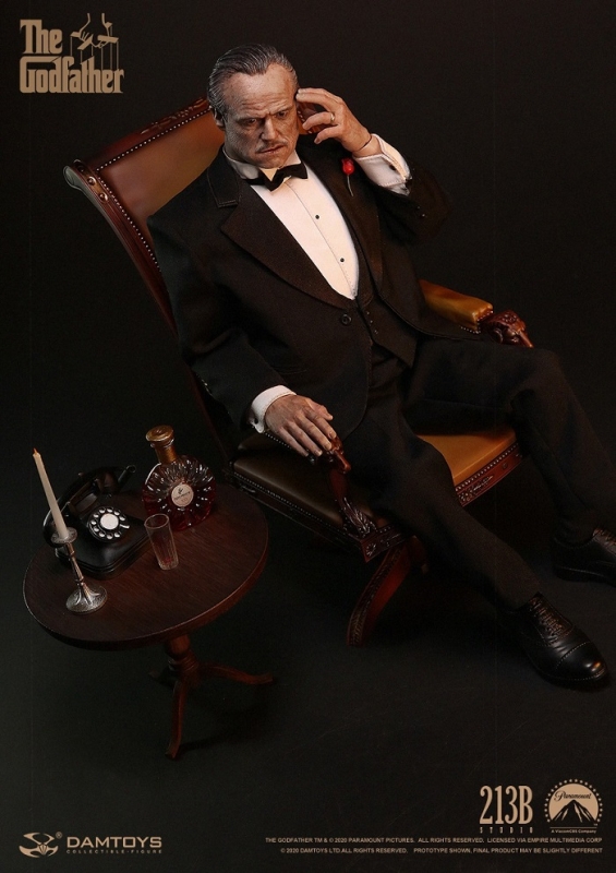 Godfather Vito Corleone 1:6 Scale Premium Collectible Figure - Click Image to Close