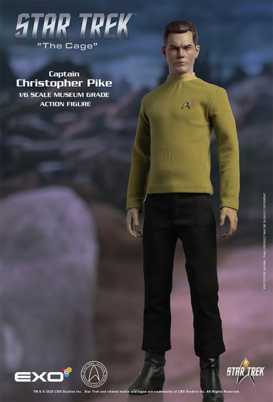 Star Trek The Cage Captian Christopher Pike 1/6 Figure - Click Image to Close