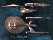 Star Trek Discovery Enterprise NCC-1701 1/1000 Scale Aztec Decal Sheet