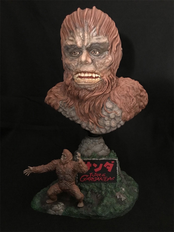 War Of The Gargantuas Sanda Big Head Bust Model Kit - Click Image to Close