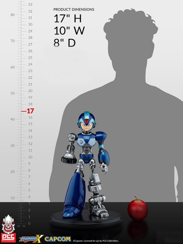 Mega Man X 1/4 Scale Statue 17 Inches Tall - Click Image to Close