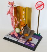 Pink Panther & The Inspector Polystone Statue