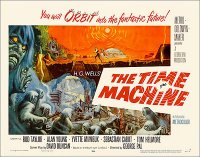 Time Machine 1960 Style "B" Half Sheet Poster Reproduction